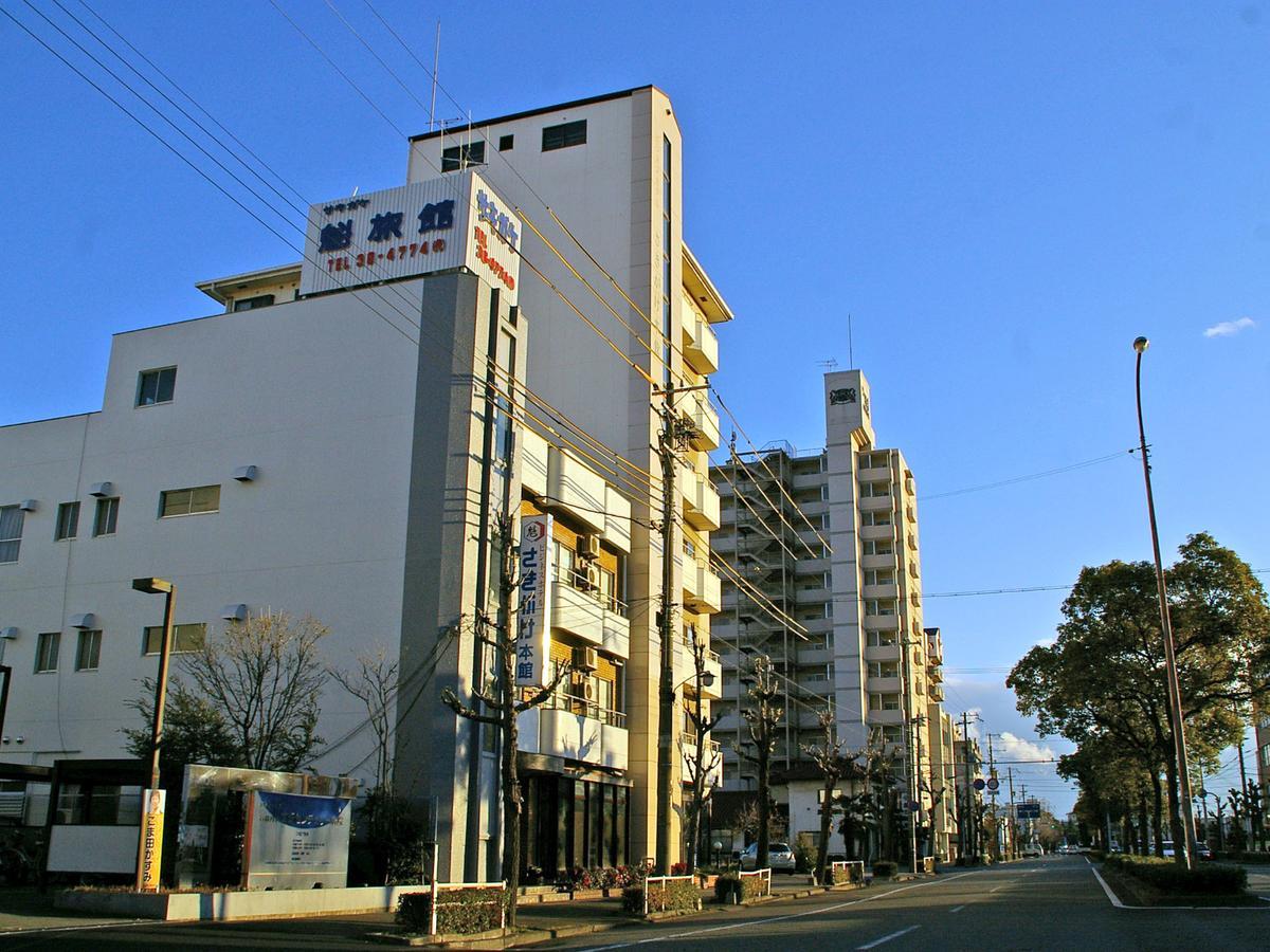 هيميجي Business Hotel Sakigake Honkan المظهر الخارجي الصورة